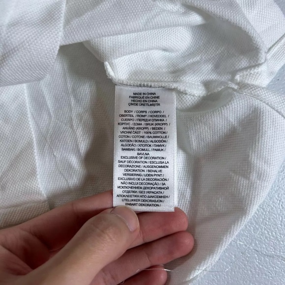 New New Polo Ralph Lauren White USA Polo Sz 4 / 4T boys - Picture 7 of 10